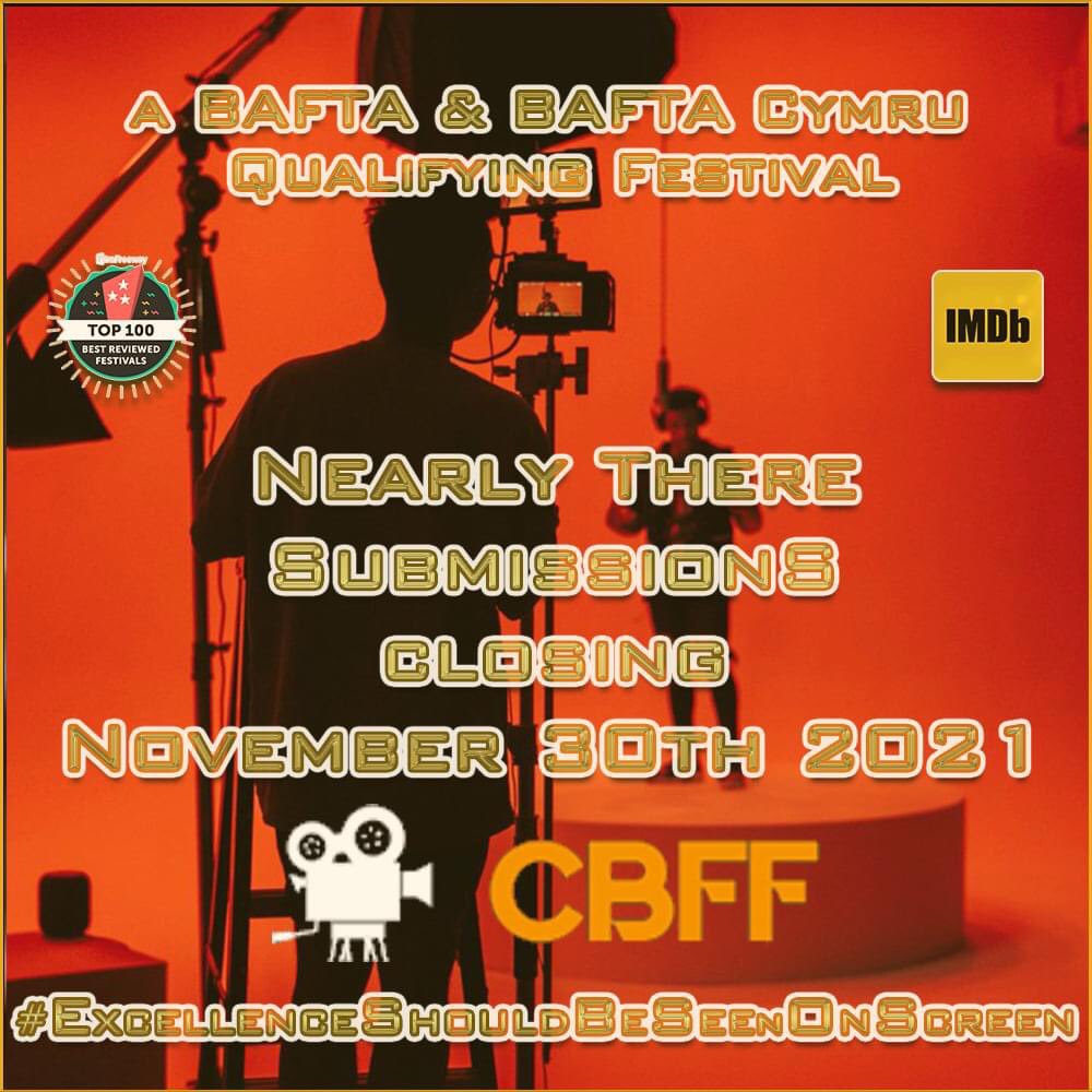 cbffwales's tweet photo. Time is running for our nearly there discount @FilmFreeway plsrt https://t.co/x0r2Sgvj2g