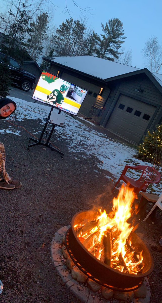 Every day is a winter classic in the state of hockey <a href="/mnwild/">Minnesota Wild</a>