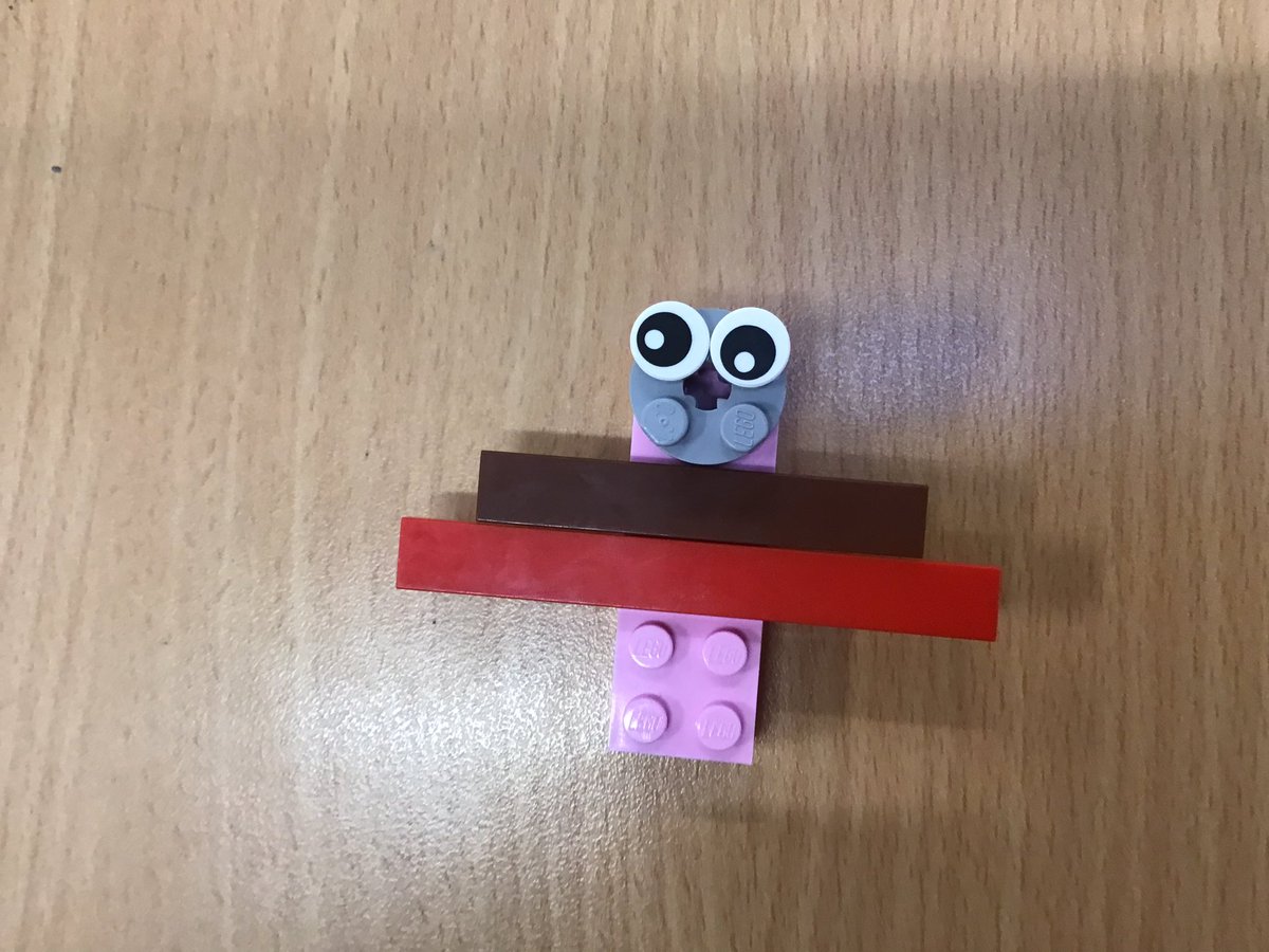 2Neave's tweet photo. A cheeky little Lego star made today by Charley @LEGO_Group #BuildToGive https://t.co/QhATaAAZCR