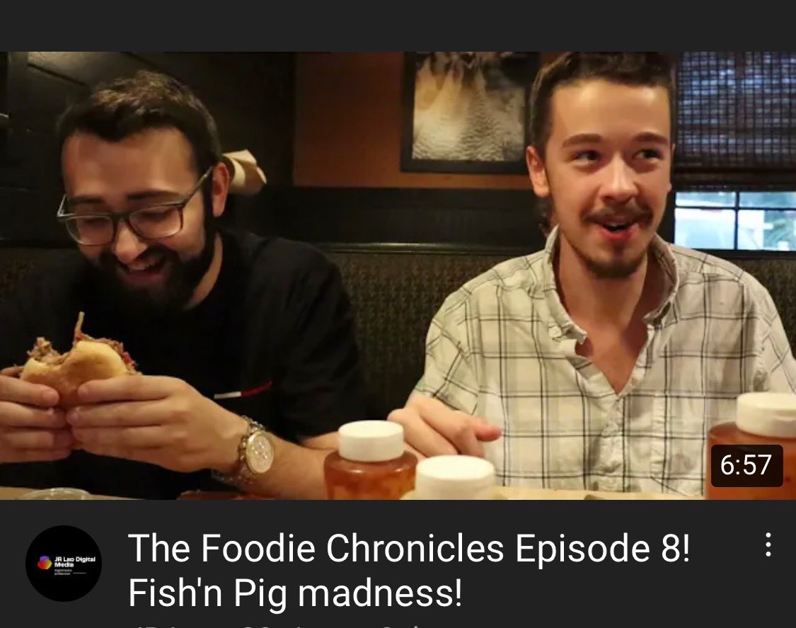 jrleo1998's tweet photo. Todays Foodie Chronicles Chronicles recap is Episode 8! If you haven’t seen the series finale then make sure to! Link in my bio!
#food #foodie #vlog #vlogger #bbq https://t.co/2LoDcq0SFv