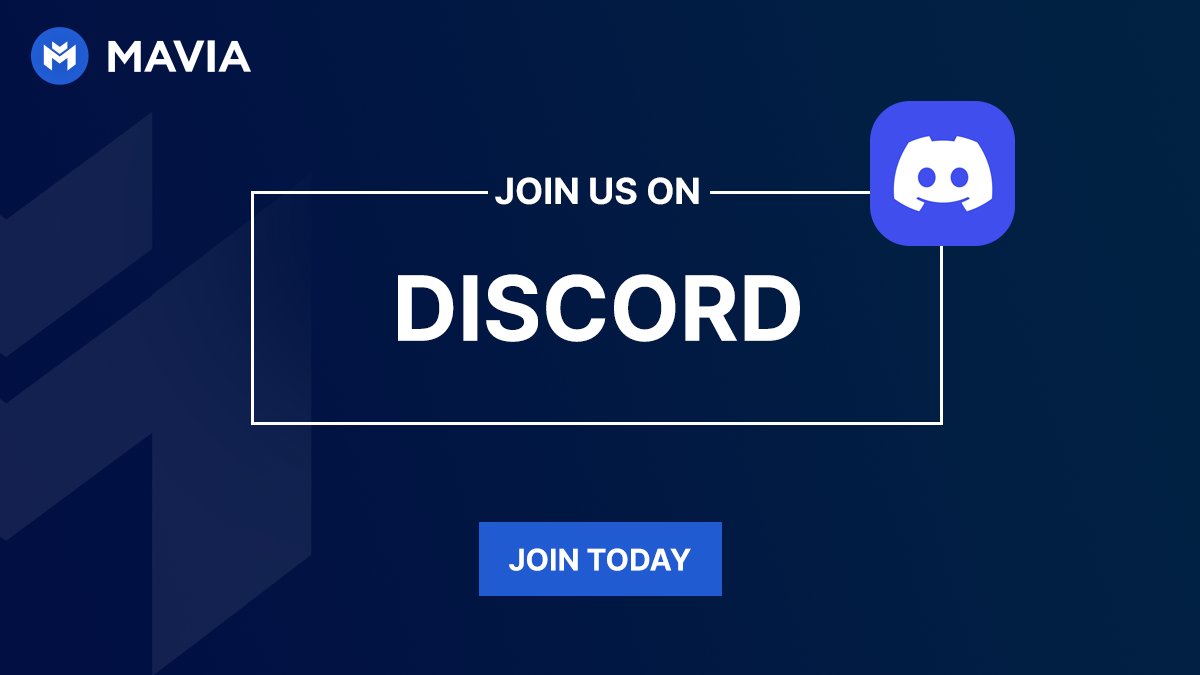 Official Heroes Of Mavia Discord is now LIVE:

discord.gg/maviaofficial