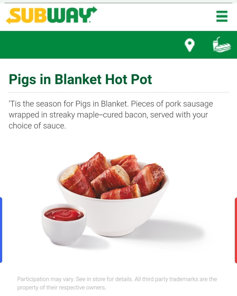 oli_wal's tweet photo. As a pig in blanket fan, I must admit to being rather disappointed by @SubwayUK when these half-pigs arrived with two of them blanketless. I wasn't expecting exactly what was in the sales photo, but expected closer than this embarrassment. https://t.co/fSj1CS3011