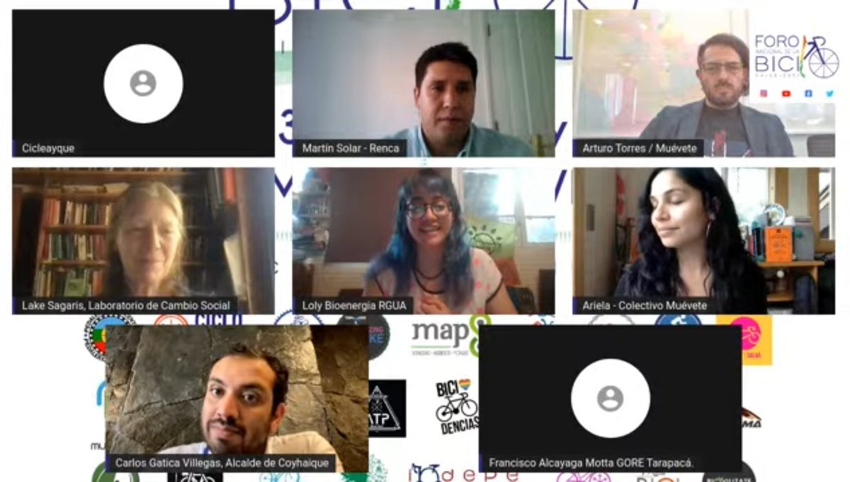 Ahora, estamos participando en el panel de Políticas Públicas y Ciudades Inclusivas del #ForoBiciChile2021 para profundizar sobre la movilidad sustentable y la experiencia de Renca a través de la Mesa de Movilidad comunal y la cooperativa de bici-logistica. #RencaParticipa