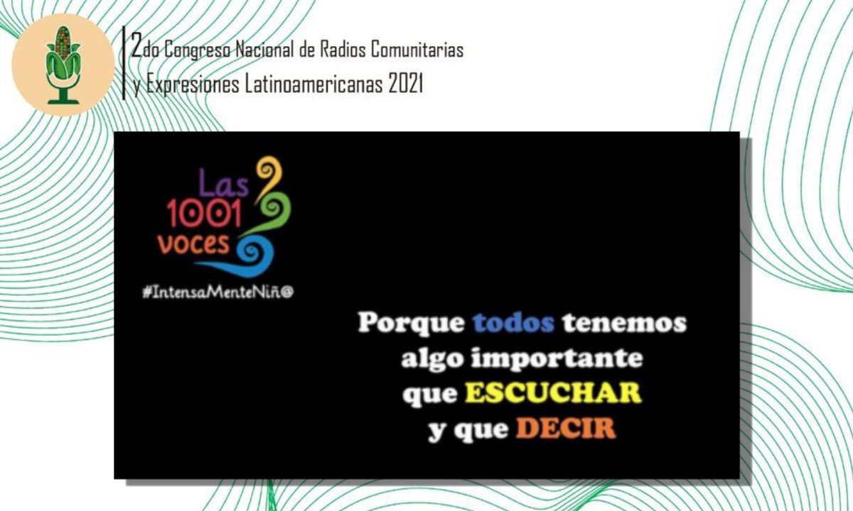 ¿Estuviste presente en la mesa "Medios, educación en infancias y juventudes"? 
✨¡Coméntanos aquí abajo qué aprendizaje te llevaste!✨⬇️⬇️