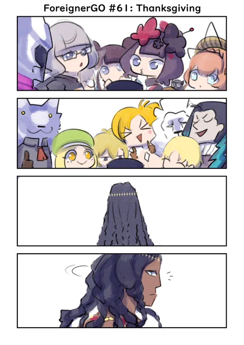 #ForeignerGO #61: Thanksgiving
#FGO #FateGOUSA #フォーリナー 