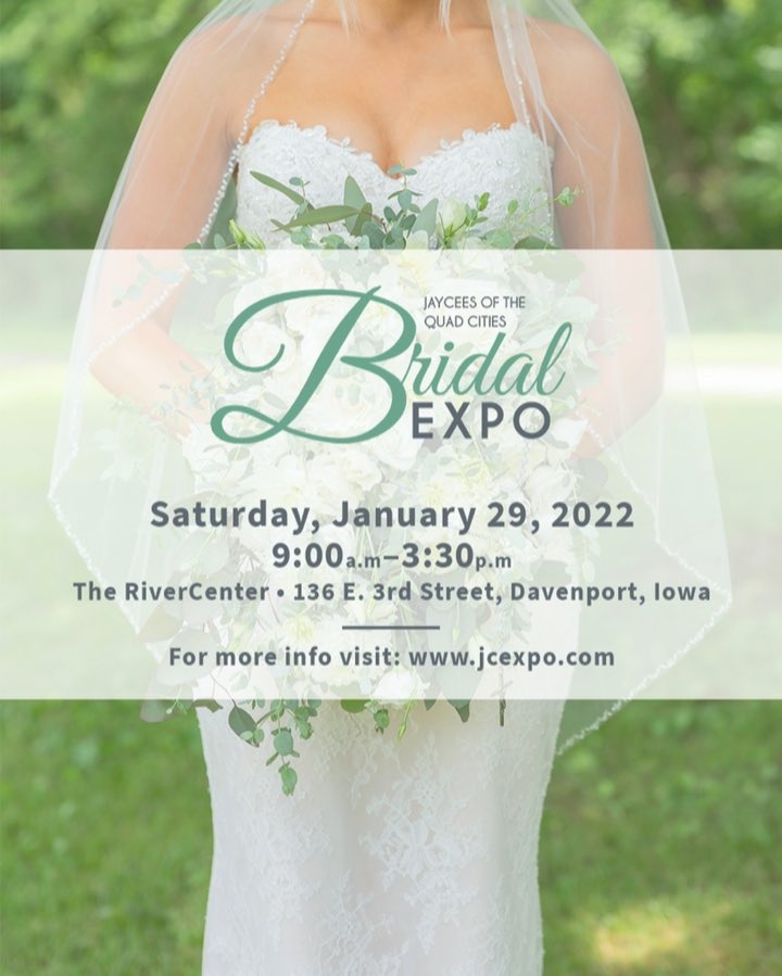 SipersonDJ's tweet photo. Almost two months to go!  The annual bridal expo by Jaycees of the Quad Cities is approaching.  If you or anybody you know plans on tying the knot, stop by the expo and come see me to get information on DJ packages and photo booth. 🎶 https://t.co/v8KnC5bozh
