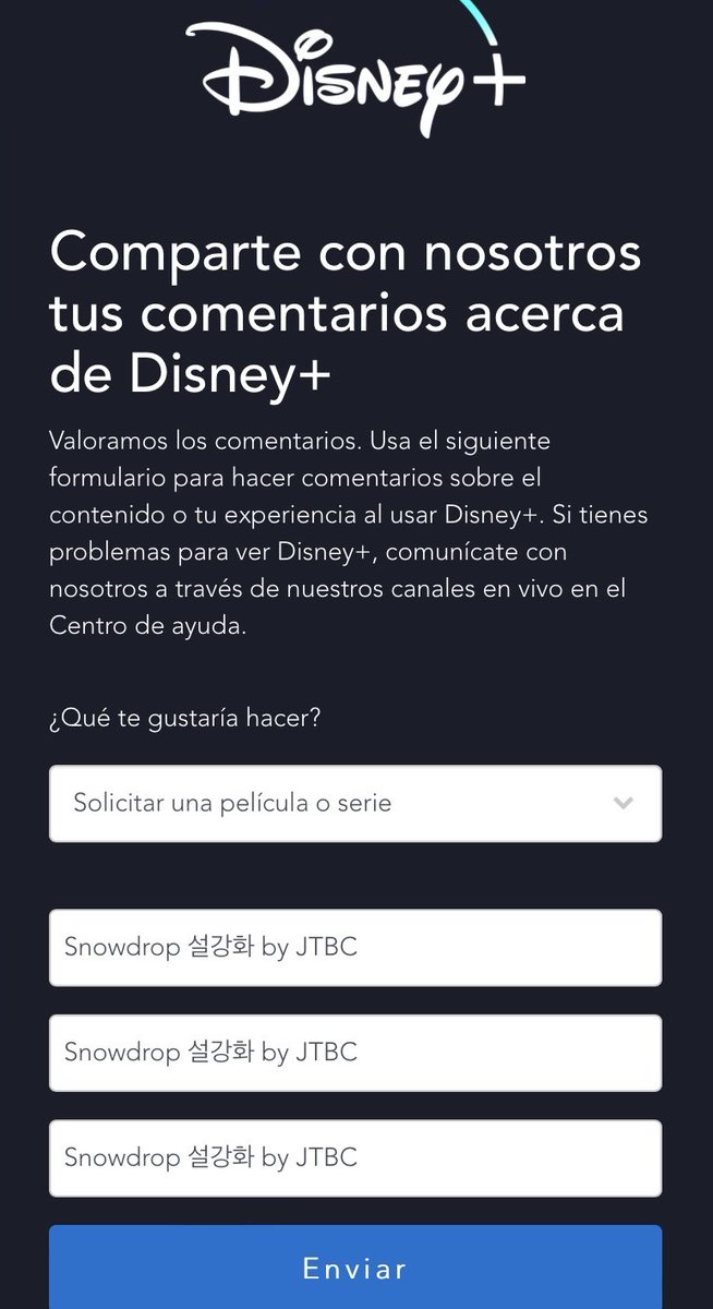 lesblinkot4's tweet photo. Blinks soliciten #Snowdrop para q pueda ser transmitida en Disney+ Latam 

🖇️https://t.co/eZIS7tPgF9 

— coloquen "Snowdrop 설강화 by JTBC" en cada cuadro https://t.co/JBfIPlNtJH