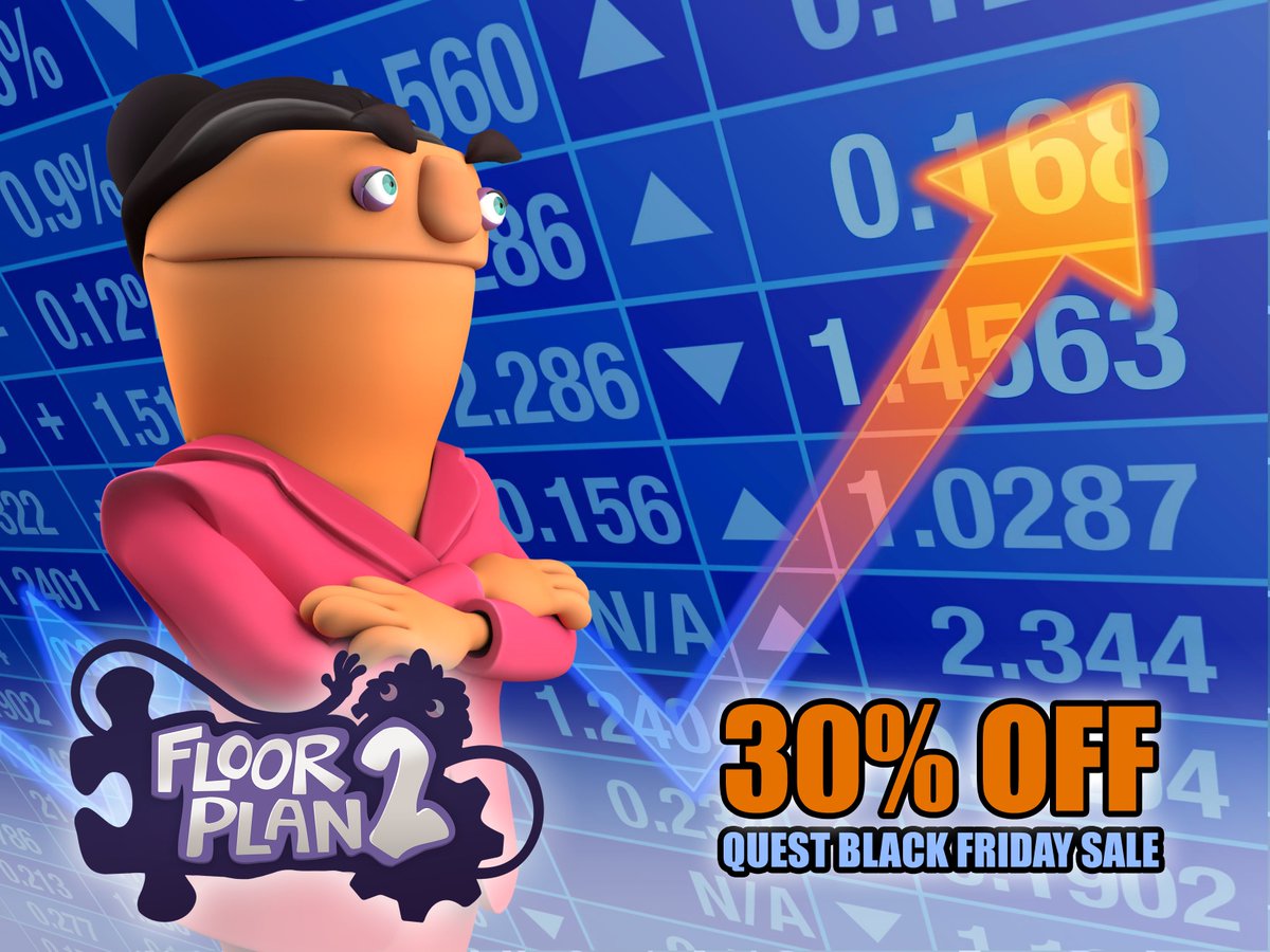 The sales are increasing! Get Floor Plan 2 for 30% off in the Quest Black Friday sale through November 28th.

oculus.com/experiences/qu…