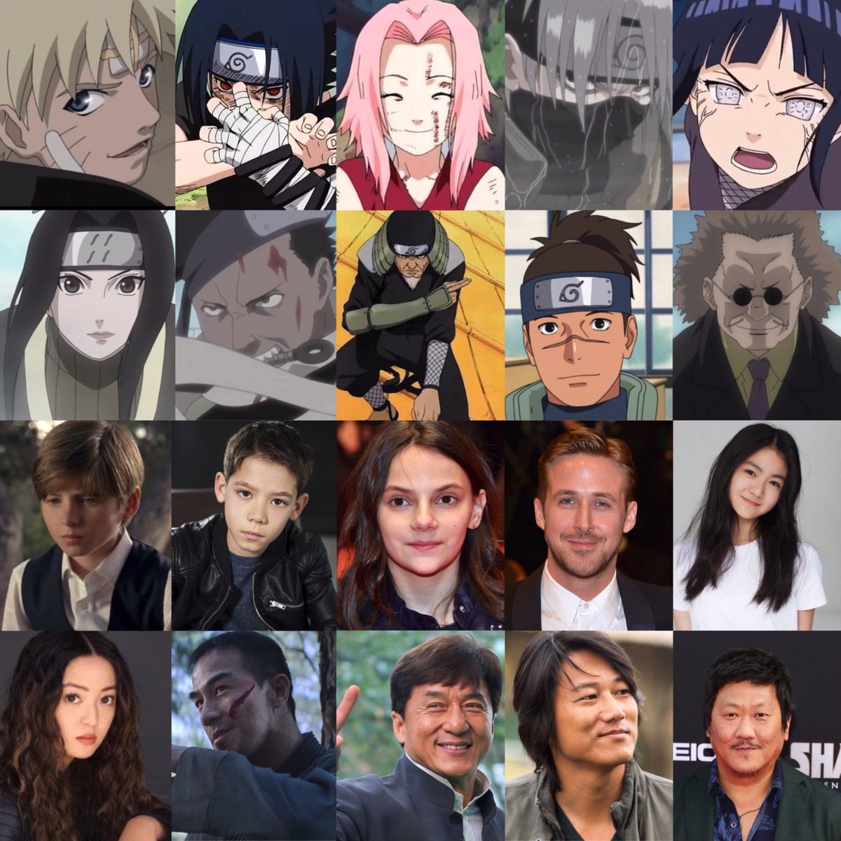 PayArcanum's tweet photo. My live action cast for Naruto! https://t.co/4H1AEKU01d
