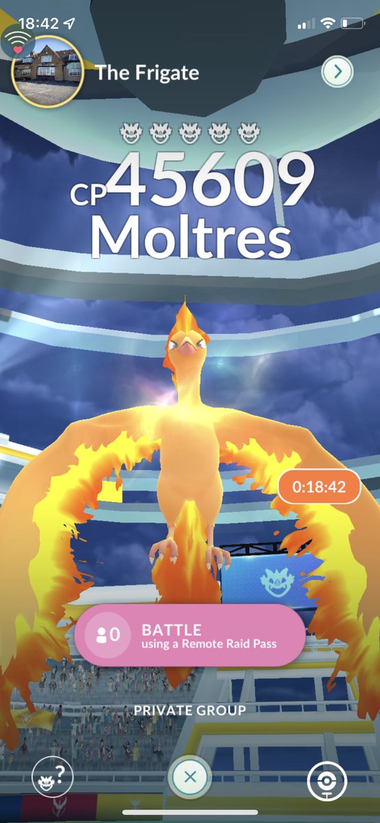 JarmarTheMan's tweet photo. #pokemongo #pokemongoraid #pokemongoraids Moltres raid Trainer code: 7636 8402 5413 https://t.co/xLXViXz4jY
