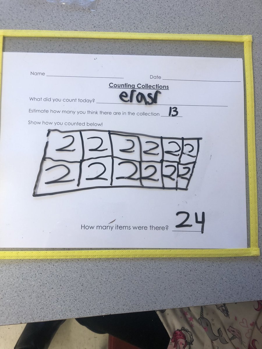 We had so much fun counting collections in 1/2 Taylor! Look at all those awesome counting and recording strategies! #mathisfun <a href="/avrce_ps/">AVRCE Programs and Services</a> <a href="/KingstonElem/">Kingston and District School</a>