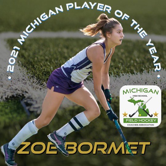 Michigan High School Field Hockey Association (@mhsfha) on Twitter photo Congrats to Pioneer High School’s Zoe Bormet - 2021 POY <a href="/AA_PFH/">AA Pioneer Field Hockey</a> <a href="/AAPioneerSports/">AA Pioneer Athletics</a> <a href="/MLiveSports/">MLive Sports</a> Congrats to Pioneer High School’s Zoe Bormet - 2021 POY <a href="/AA_PFH/">AA Pioneer Field Hockey</a> <a href="/AAPioneerSports/">AA Pioneer Athletics</a> <a href="/MLiveSports/">MLive Sports</a>