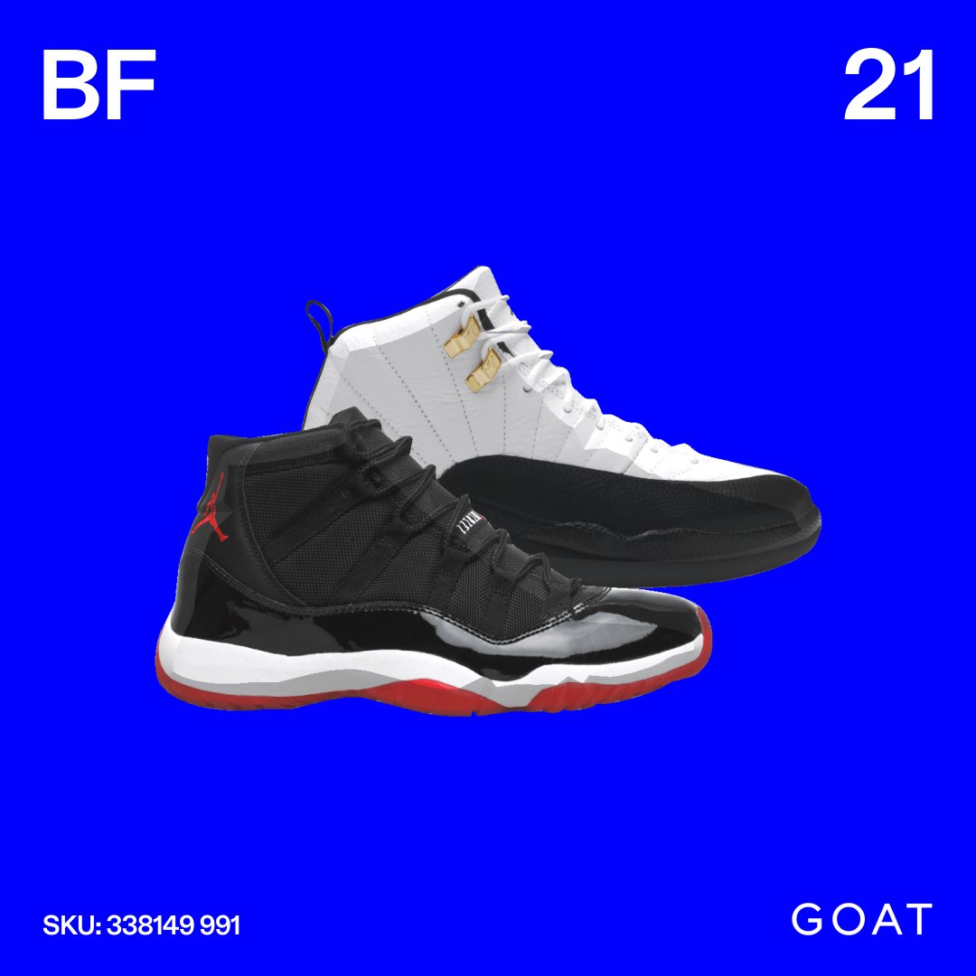 Enter #GOATBLACKFRIDAY for a chance to win over $1,000,000 in free prizes, exclusive daily drops and more. goat.app.link/WvnTeEDR9kb