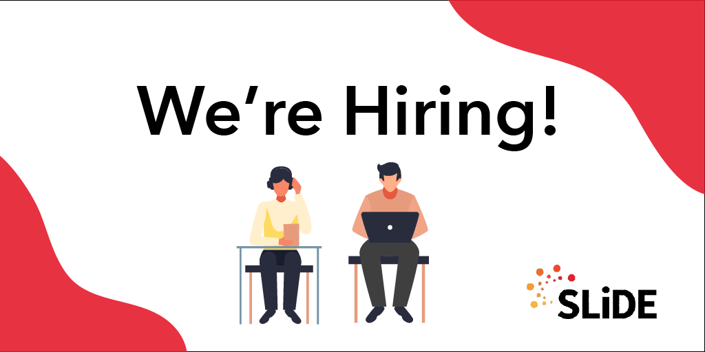 slidelab7's tweet photo. Want to make a difference in your community? 
SLiDE is hiring 5 interns for the Winter 2022 intake! 
Deadline for applications is December 10th, 2021. Details can be seen on HireAC - Job ID 70117 
https://t.co/03VHP58JGb https://t.co/S41pwurBUZ