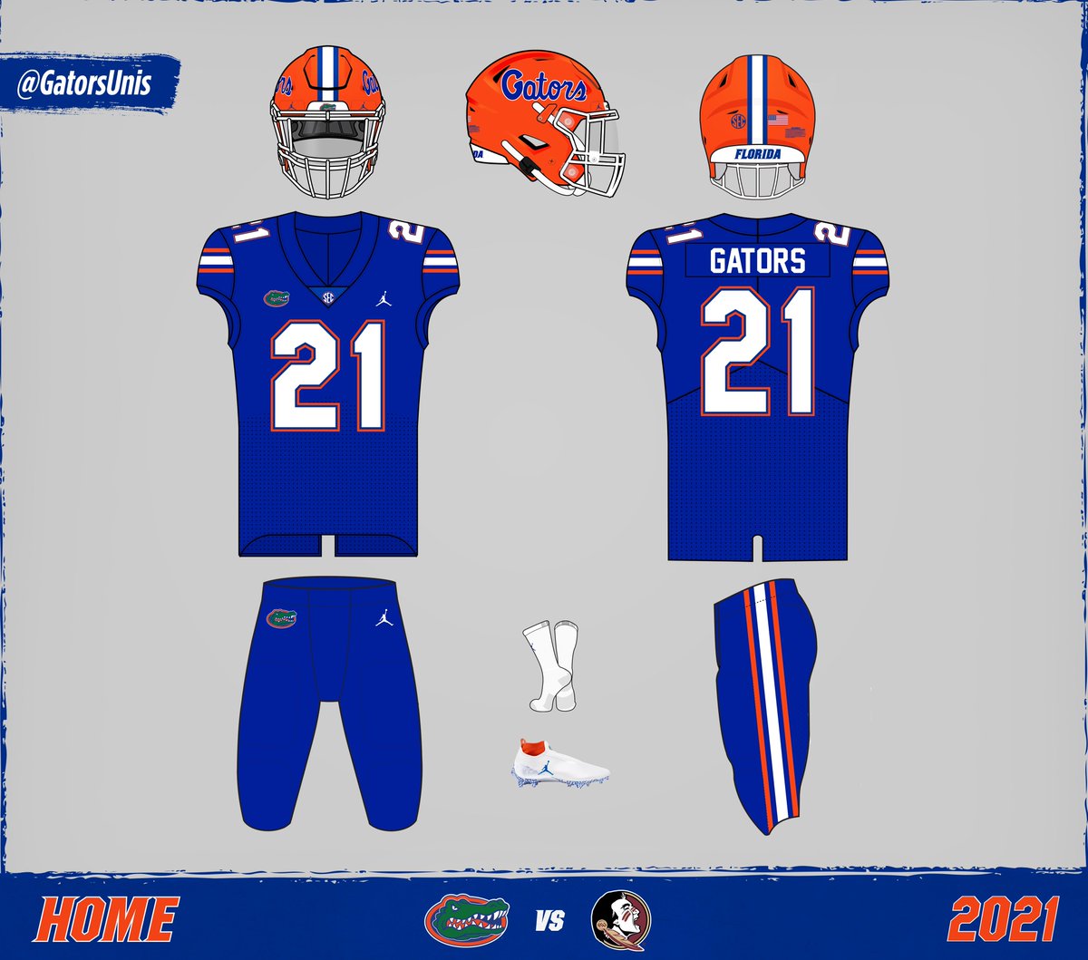 GatorsUnis's tweet image. BREAKING: The big game blues are BACK this Saturday against FSU 🟠🔵🔵

#GoGators #JUMPMAN