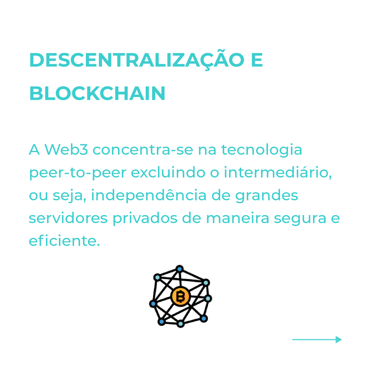 BraviSoftware's tweet photo. Confira algumas características dessa nova onda da Web3, um novo conceito de descentralização e democratização da internet!

#bravi #wedo #learnfast #transformacaodigital #web3 #blockchain https://t.co/veZ8Gj3qWN