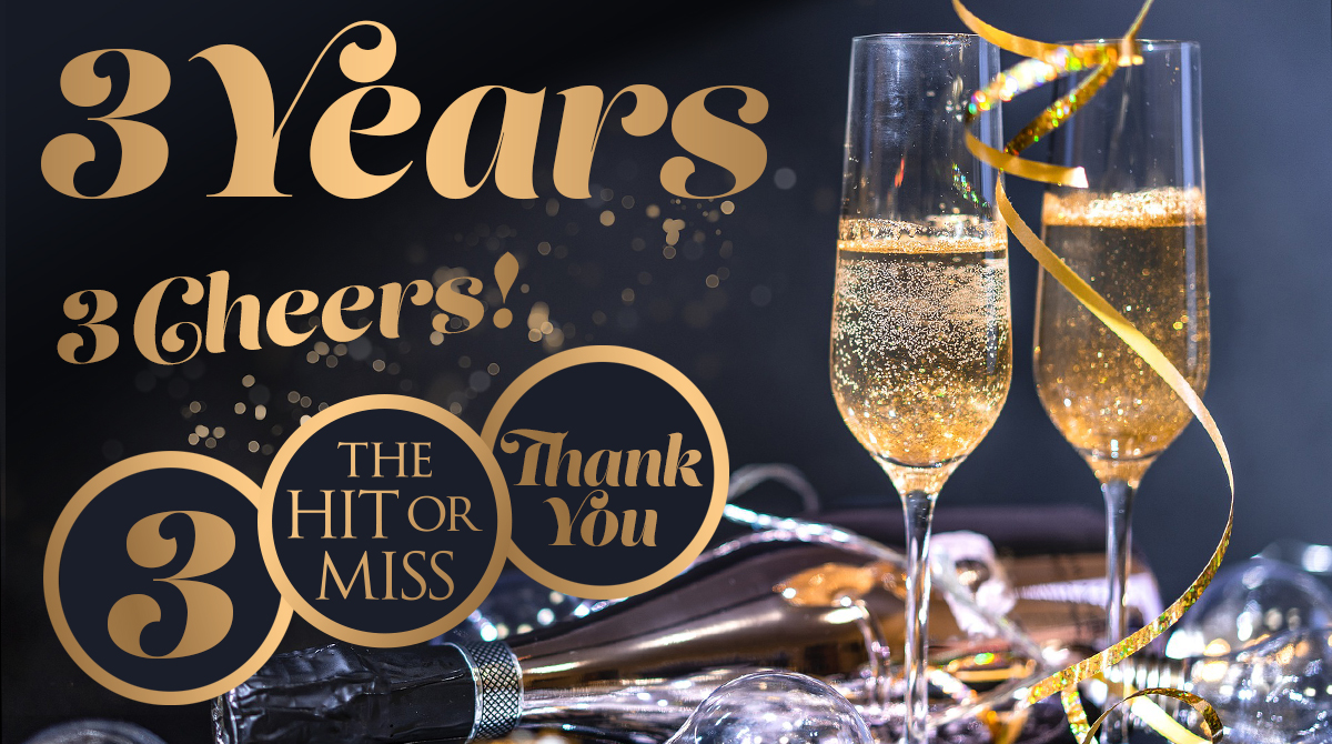 HITorMISSPennSt's tweet photo. A celebration of 3 years of new ownership!
🍸 Cocktail Menu Launch
🎸 Live music with Mark Crofts
🥗 A La Carte Menu
🎂 Snacks &amp; Nibbles
🎼 More Music
Join us in thanking you for your support.
Sat 4th Dec 2021 7:30pm onward (live music 8:30pm). Book or just turn up... https://t.co/RdwYGKPsOr