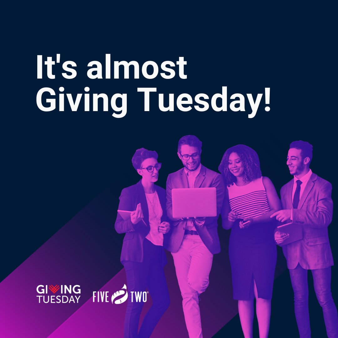 five2's tweet photo. After Black Friday and Cyber Monday, the back-to-back days of deals, join us in kicking off the holiday giving season on Giving Tuesday https://t.co/a0DtEsdqe3