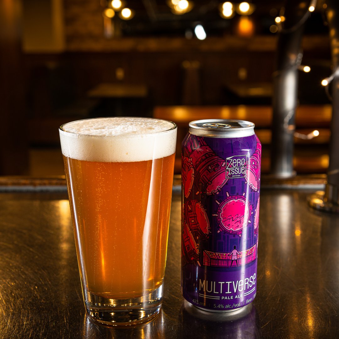 DenBlackLounge's tweet photo. Perfect day to try @Zeroissuebeer's Multiverse craft. https://t.co/td4c182P3v