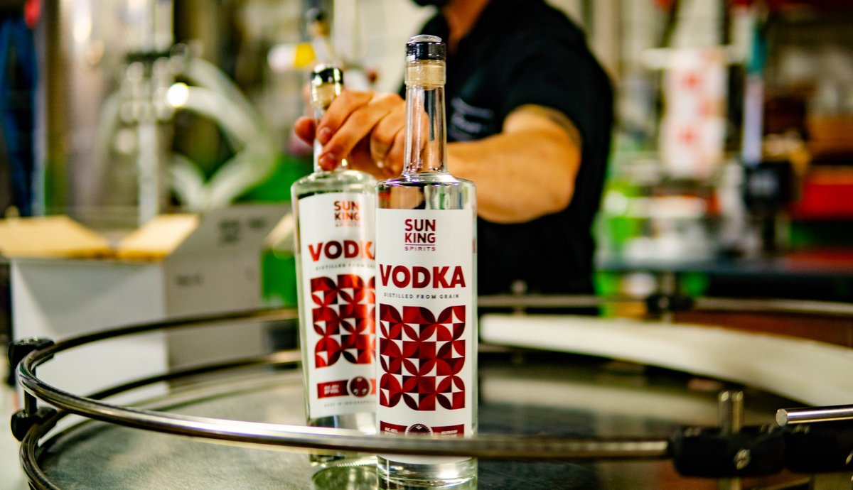 SunKingBrewing's tweet photo. We have some exciting news to share!
Sun King Spirits Vodka is NOW available for purchase in the market and Sun King tap room locations.
Give the gift of local spirits this holiday season.
#sunkingspirits #vodkarelease #drinklocal #localvodka #localspirits #freshlocalflavor https://t.co/n9HXpPK0rZ