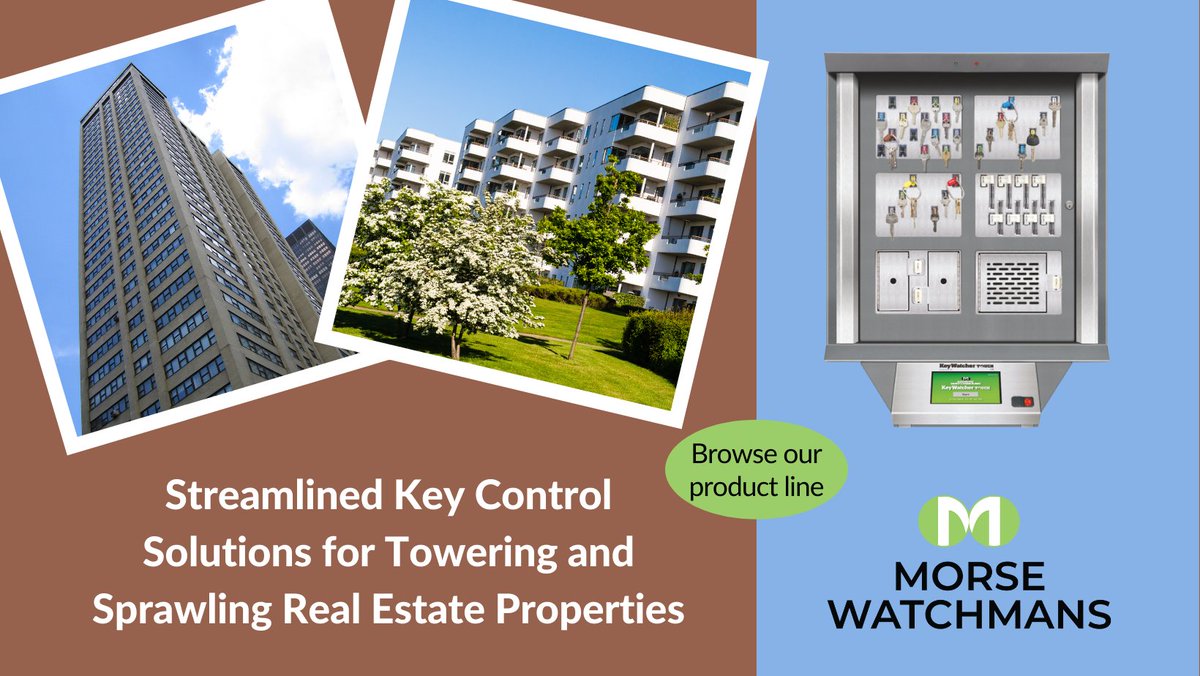 MorseWatchmans1's tweet image. Streamlined Key Control Solutions for Towering or Sprawling Real Estate Properties. Browse our Product Line #KeyControlSystems #KeyWatcher #KeyBank

hubs.li/H0_qr2R0