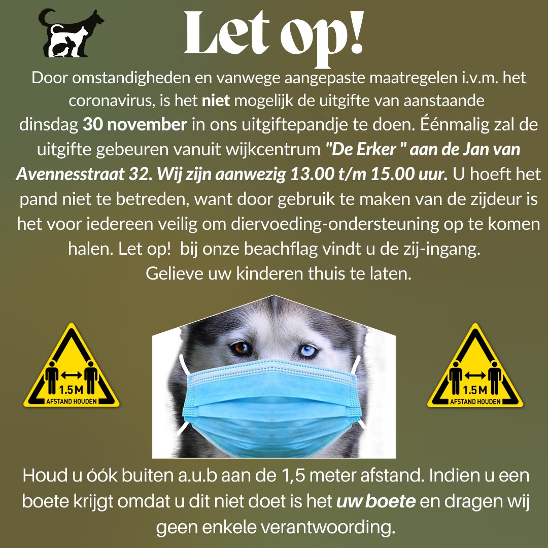 Dierenvoedselhulp Schiedam (@dierenvoedselh2) on Twitter photo 