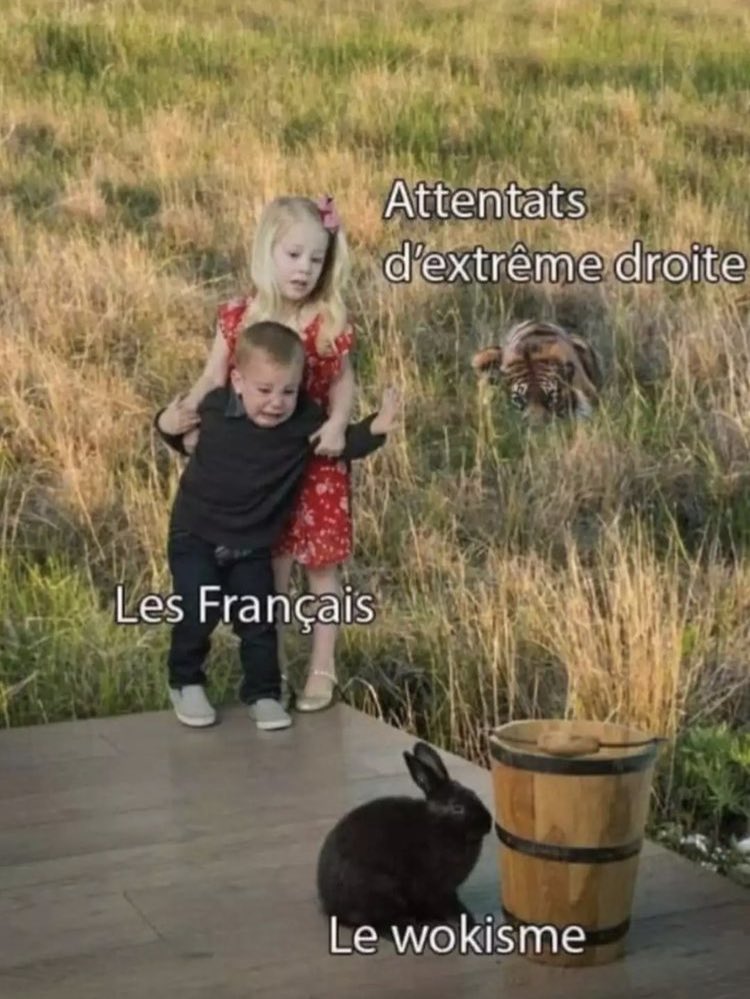 humourdedroite's tweet photo. Bon woke-end ! https://t.co/SlwNuwUyty