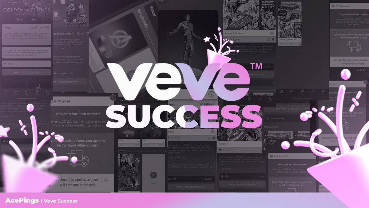 Ace_Pings's tweet image. Veve Collectibles😍

Members have been making hundreds to thousands of £££ using our Veve info. With low risk and high reward, this NFT app is a must have. 

Like + Comment ❤️ Join now, link in bio.