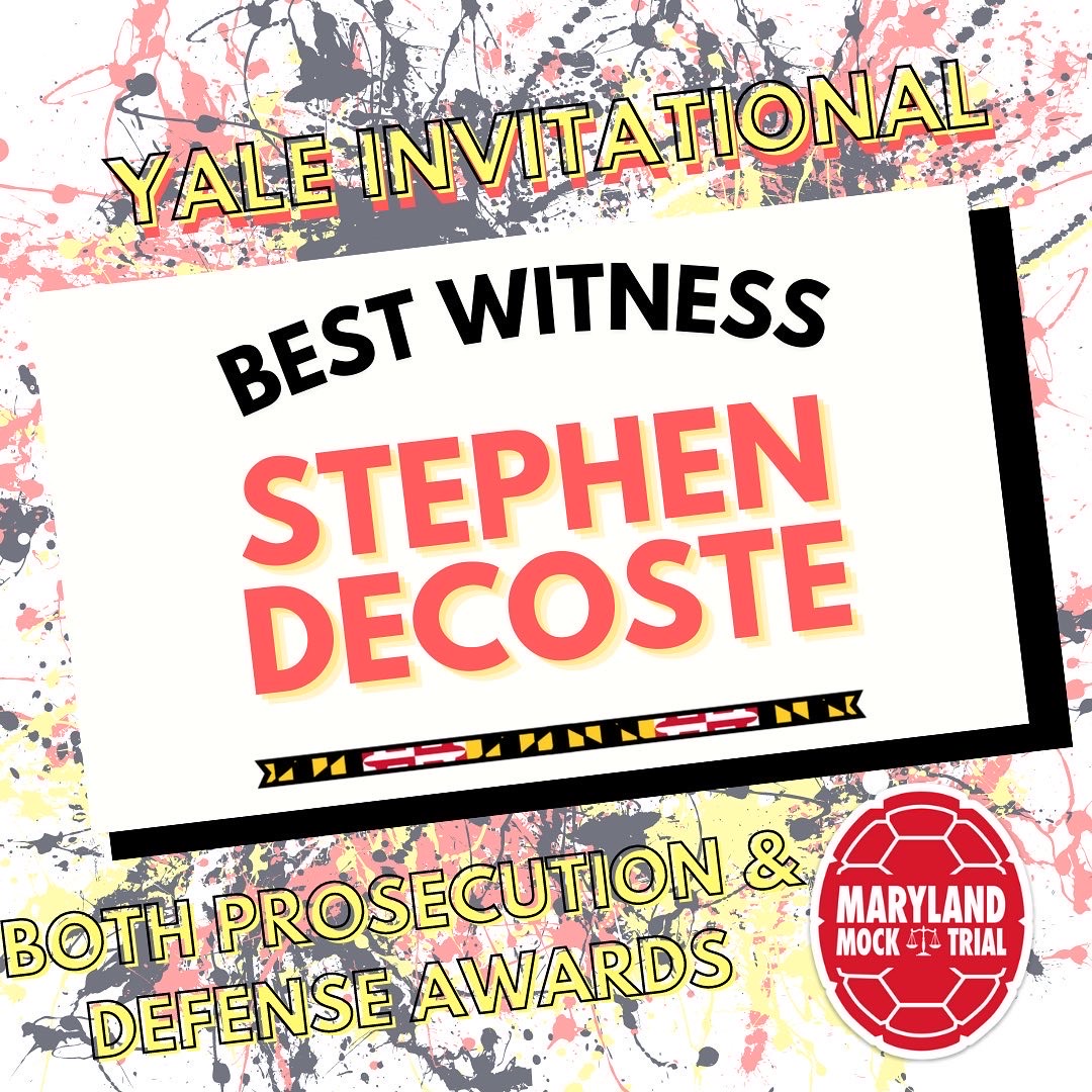 Maryland Mock Trial ⚖️🐢 tweet media