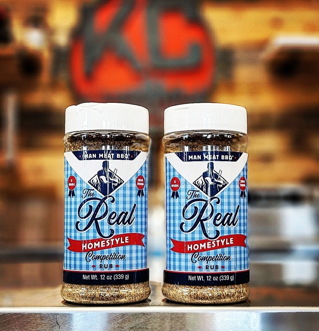 kcgrillingco's tweet photo. One of our sponsored teams @Therealmanmeat1 has brought his new Homestyle Rub to @kcgrillingco. Check out this new rub and all the Man Meat products right here at @kcgrillingco. 

#kcgrillingco #olathe #sponsoredteams #therealmanmeatbbq #kcgc #kcbs #homestyle #thatplaidthough https://t.co/zFUI5wQRvn