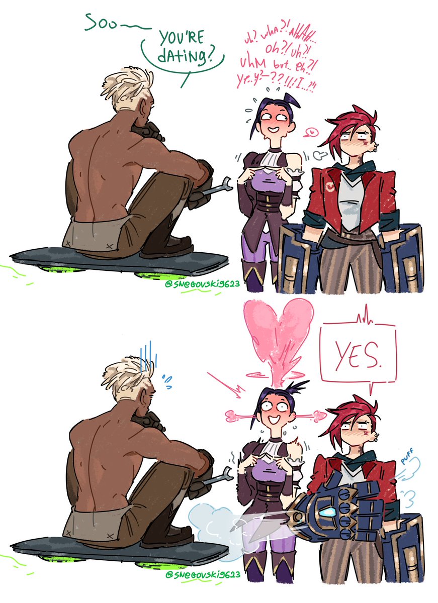 Ekko has always been an attentive boy
#Arcane #piltoverfinest