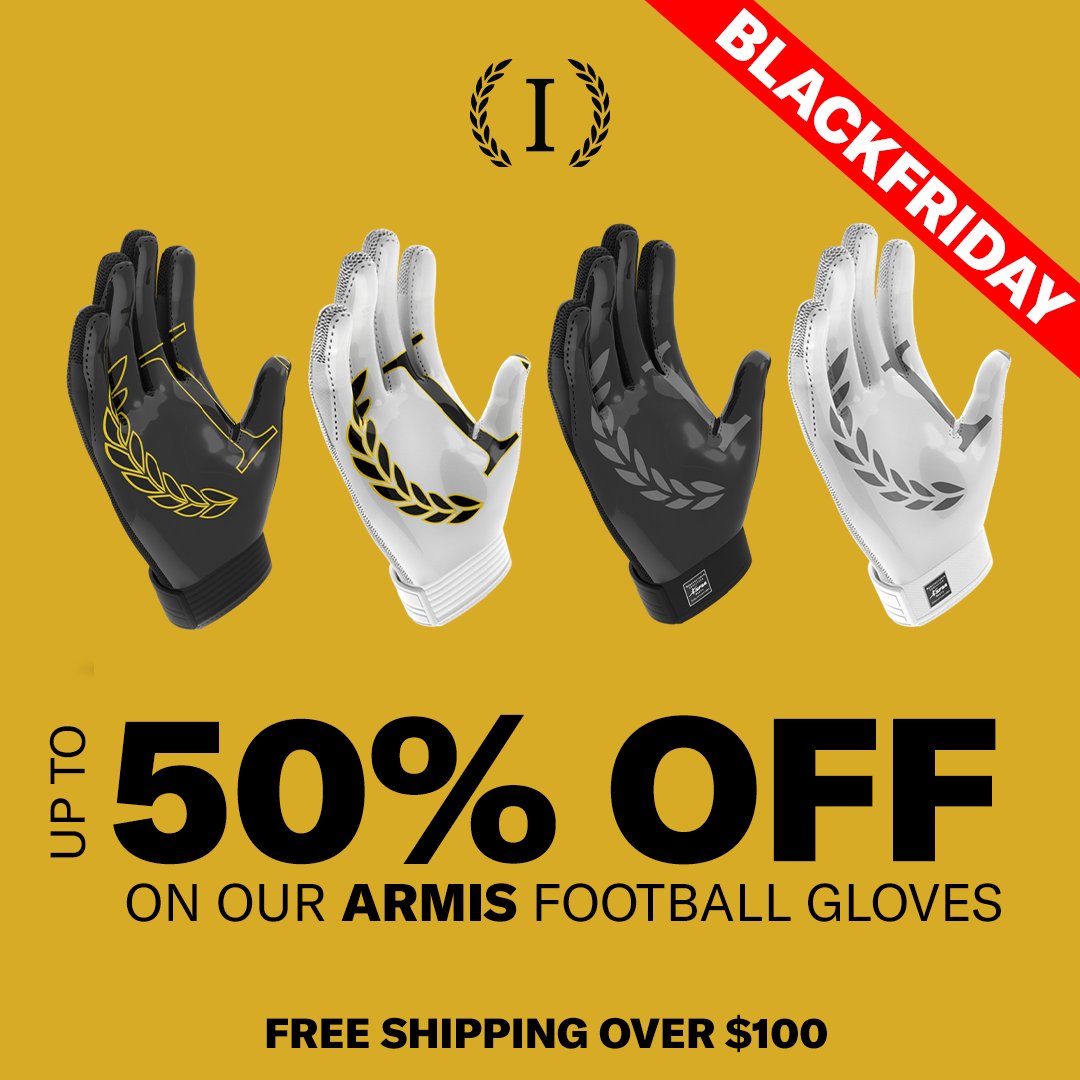 Invictus Football Gloves  Premium Custom Football Gloves