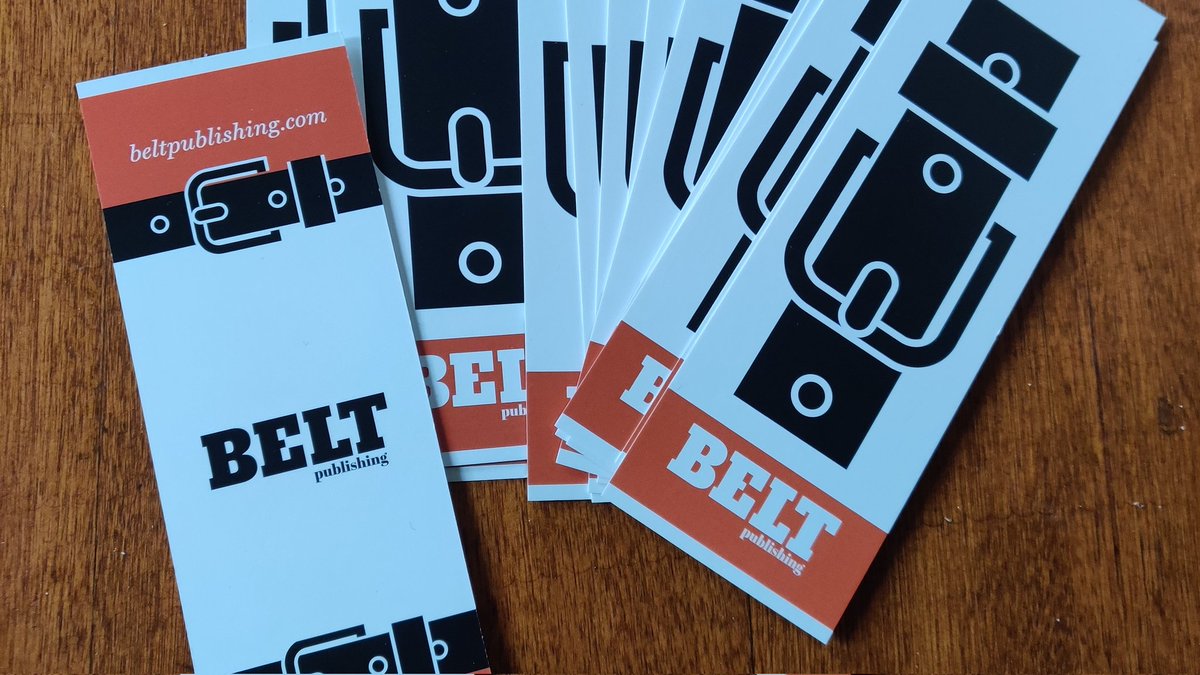 Thank you for the bookmarks, <a href="/belt_publishing/">Belt Publishing</a>! Looking forward to adding more of your titles to the library in the future ☺️