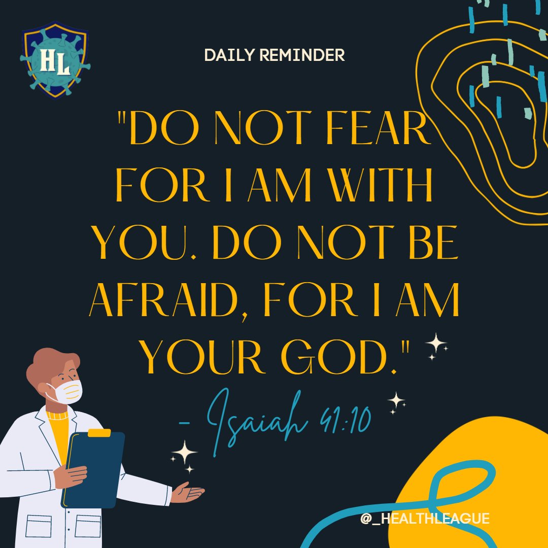 _HEALTHLEAGUE's tweet photo. Good morning co-Leagues! Let's spread positivity, and deliver our messages to our Modern Heroes! Here's a daily reminder to start everyone's day!

#HEALTHLEAGUE #HEALTHLEAGUEKNOWS
#COVID19 #pandemic #healthworkers #healthcareworkers #medicalworkers #coronawarriors https://t.co/6Q0r02J5Hz