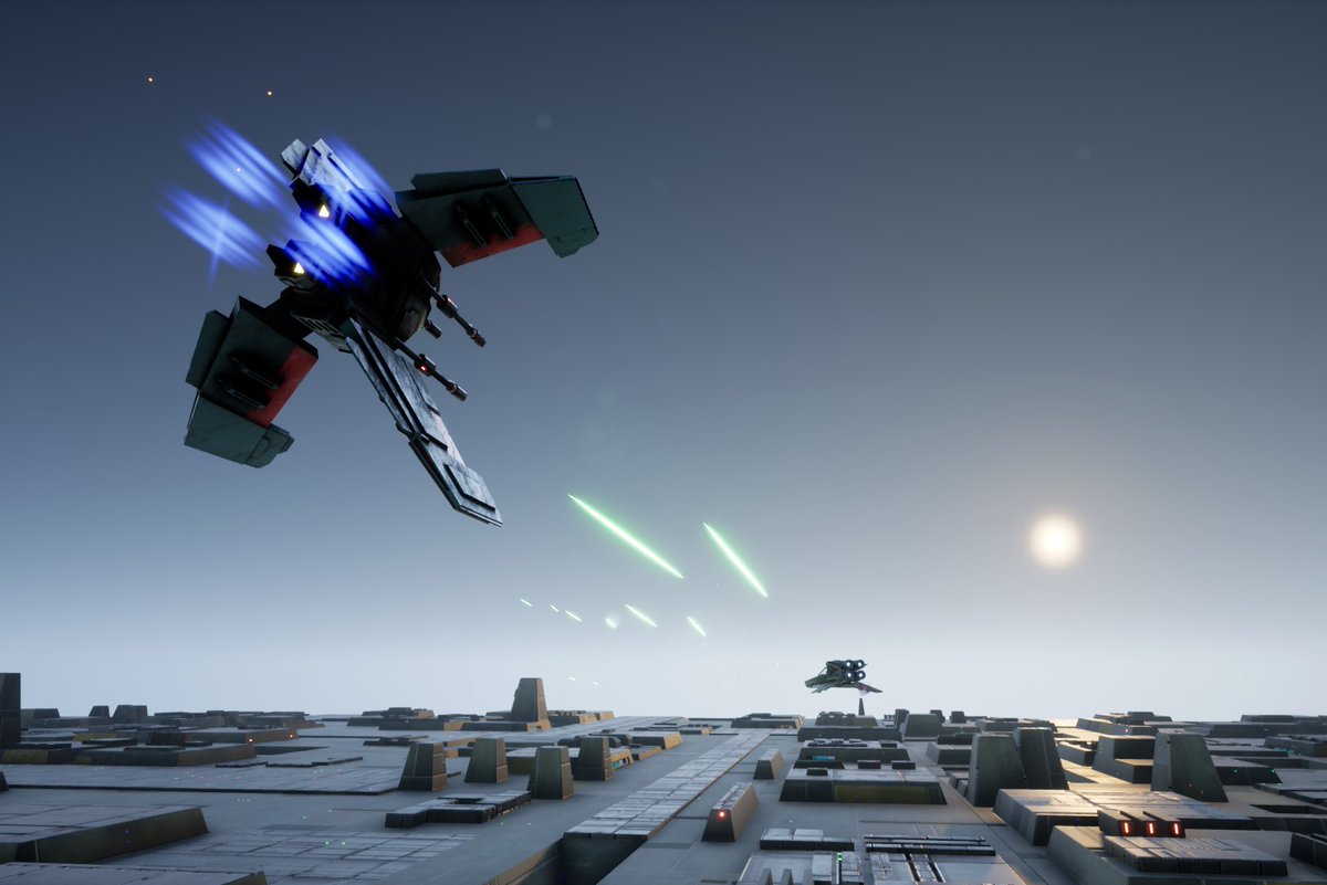 Thunder_Owl's tweet photo. Wait a minute... Flying AI? In my "Amazing Sci-Fi" asset? I never promised there will be any. It wasn't planned... OR WAS IT??
πππ₯
#UnrealEngine #SciFi #AmazingSciFi
#modular #spaceships #FlyingAI #AerialCombat https://t.co/17Pc1czNF4