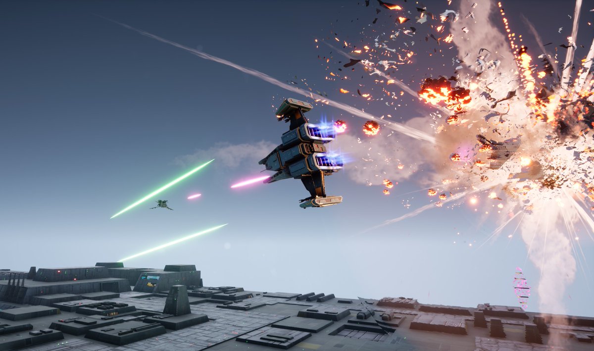 Thunder_Owl's tweet photo. Wait a minute... Flying AI? In my "Amazing Sci-Fi" asset? I never promised there will be any. It wasn't planned... OR WAS IT??
πππ₯
#UnrealEngine #SciFi #AmazingSciFi
#modular #spaceships #FlyingAI #AerialCombat https://t.co/17Pc1czNF4
