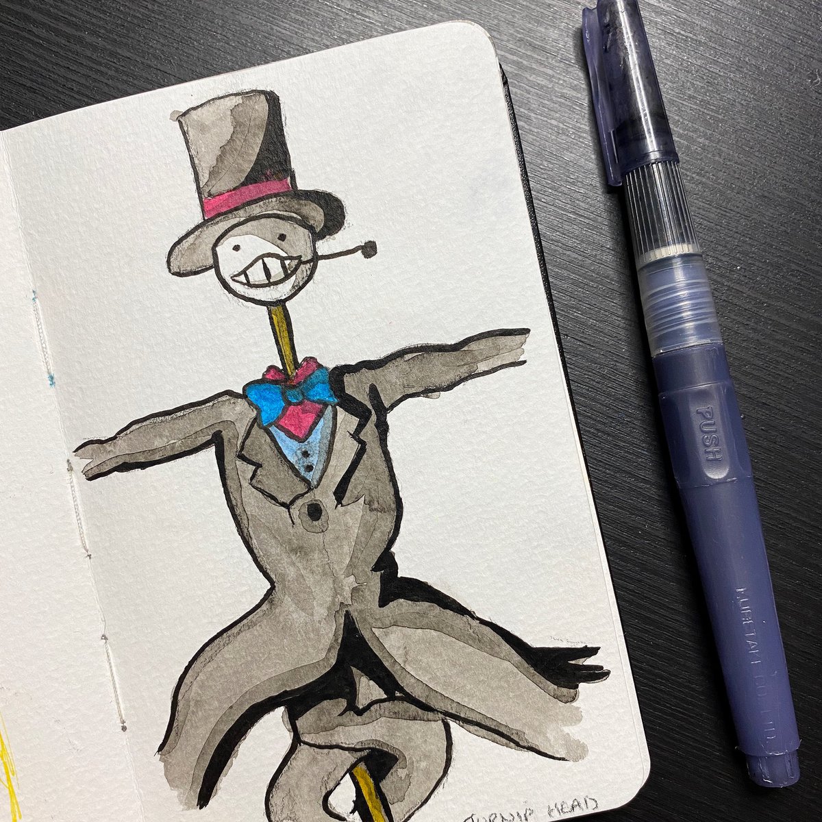 lucylocksart's tweet photo. Sometimes all you need is a homemade ink pen! 

I love Studio Ghibili, especially turnip head 
•
YouTube: https://t.co/WqhHblrQcU
• 
Website/Shop: https://t.co/nftiXbOQZ8
•
•
•
 #art #artgasm #handmade #illustration #ink #studioghibli #studioghiblifanart #turniphead https://t.co/bfwI6JgLrQ