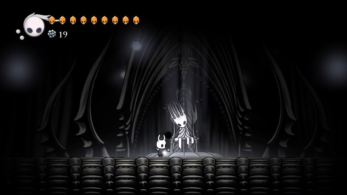 Белый дворец - моё почтение #hollowknight #PS4share