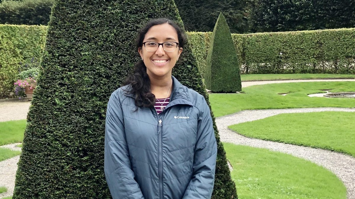 Meet Sanjana Ramchandran, a <a href="/GilmanProgram/">Gilman Program</a> Scholar and this week's #ReachtheWorld Traveler of the Week! Sanjana is sharing her experiences living and studying abroad in Bremen, #Germany through a #virtualexchange with Ms. Beason's 5th-grade students at Brauchle Elementary.