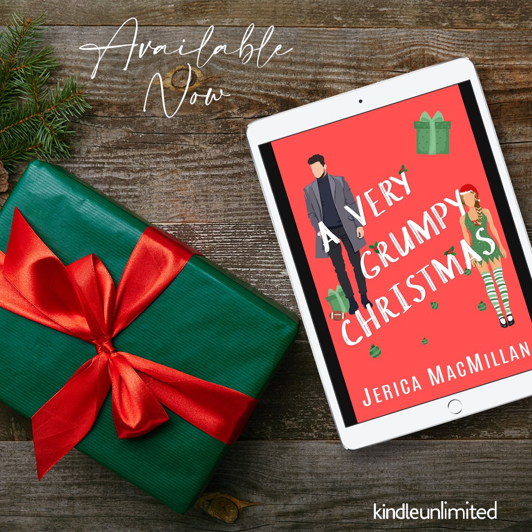 Have you read A Very Grumpy Christmas by <a href="/JericaMacmillan/">Jerica MacMillan</a> yet? 

It's now LIVE! 

Download today or read for FREE with Kindle Unlimited!
mybook.to/avgc

Goodreads: bit.ly/3m7g6Jm

#NewAdultRomance #SmallTown #christmas #BookstagramBlast <a href="/greyspromo/">Grey's Promotions</a>