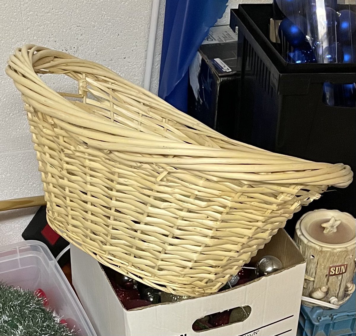 letscolor's tweet image. Is it normal for these specific wicker baskets to give you PSTD episodes? Asking for a friend.