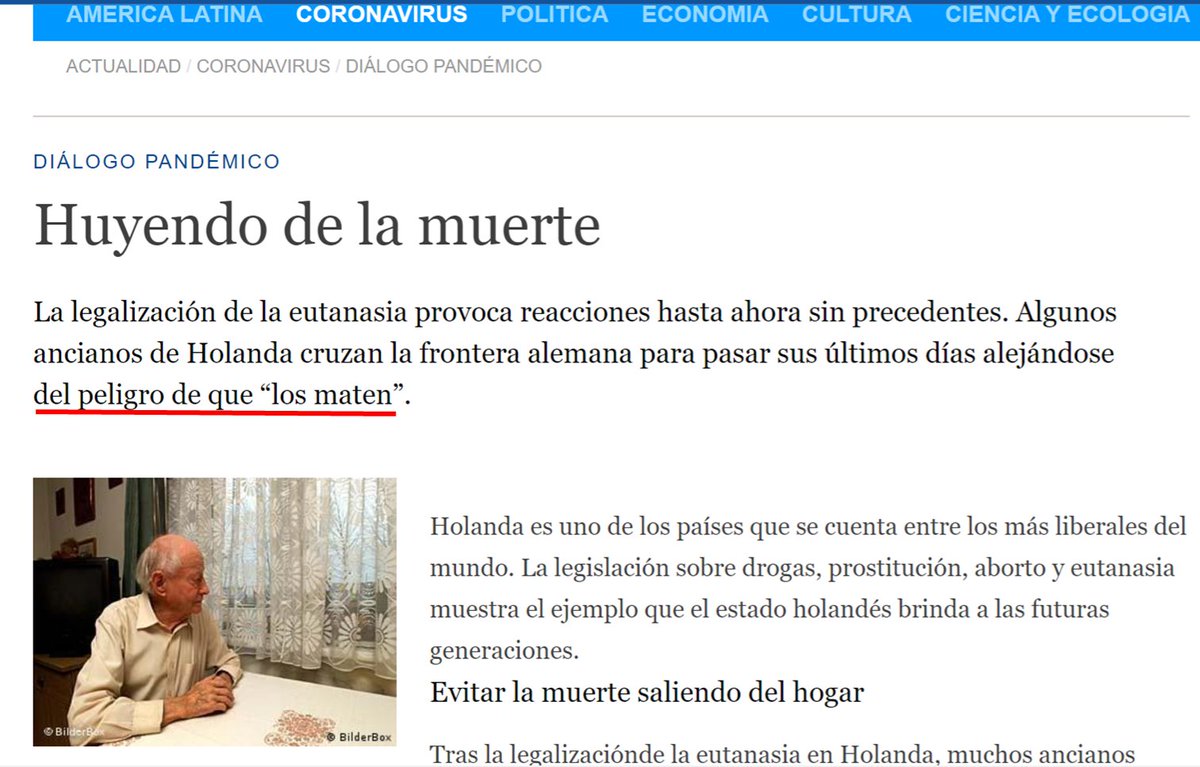 Esto provoca la legalización de la eutanasia 
Es asesinato legal y excusa para matar

#NoALAEutanasia #TodaVidaVale