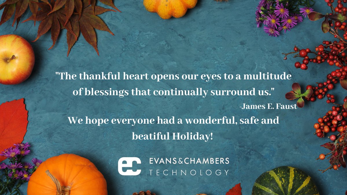 Evans & Chambers Technology tweet media