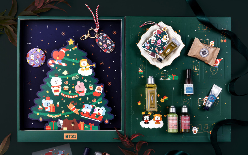 PSarmy_official's tweet photo. For 10% off additional discount, Use code "10off" 

BT21 L'occitane 2021 Advent Calendar.

Worldwide shipping from South Korea is available at:

🌎 ✈️>>> https://t.co/1XhHN4LIPw

#bt21 #bts #btsarmy https://t.co/X5f6tH7yYX