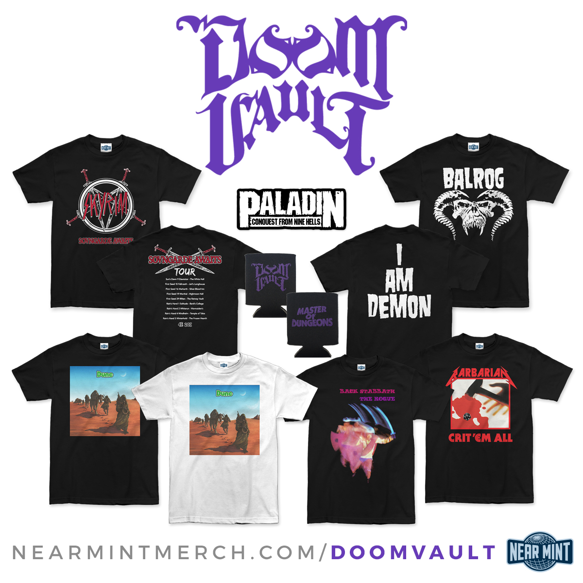 nearmintmerch's tweet photo. Don't SLEEP on this new @DoomVault Black Friday release. So. Many. Puns.

Shoppies: https://t.co/6RJ1alboft https://t.co/9fkB1WJEfX
