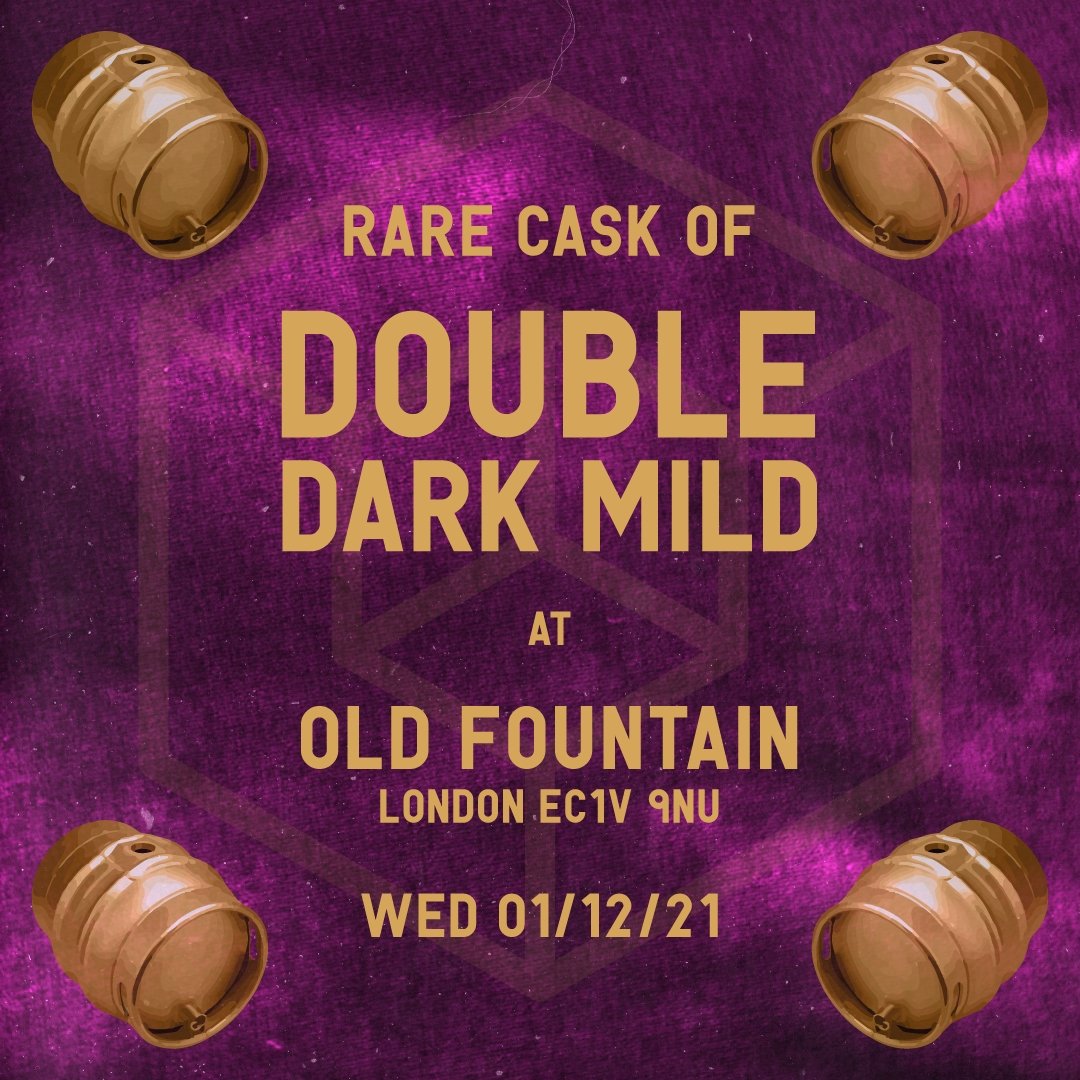 Join us this Wednesday from 5pm for a very special pouring of @BoxcarBrwCo DOUBLE Dark Mild ON CASK!!!
We'll also have a few of their delicious kegs on tap.
And it's Jonny's last shift. 5 years and he's going out in mild style. 🙏

#caskisking #mild #ec1 #cask #camra #boxcar #sup