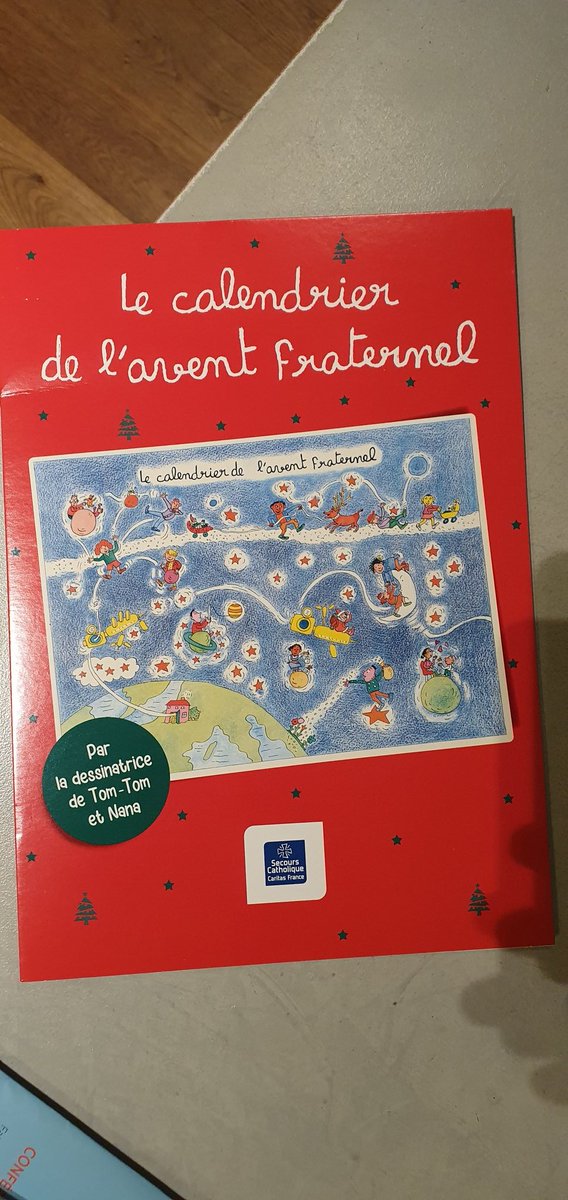 marclandre's tweet photo. Pour changer des calendriers de l'avent commerciaux, voici celui de @caritasfrance, dessiné par l'illustratrice de Tom-Tom et Nana, avec derriere chaque case journée des citations inspirantes, des informations clés, des actions fraternelles...
#RevolutionFraternelle https://t.co/BGm1XG5lnE