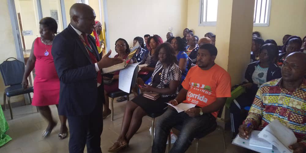 GenjangDenis's tweet photo. The flagship program, Women in Agriculture for Sustainable Africa (WASA), is currently going on in Kumba at the Community Development Specialisation Training School (CDSTS)
#GCSAYN @ntiokam https://t.co/RC5kPz0F68
