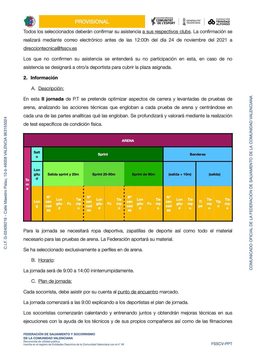 fsscvalenciana's tweet photo. Este sábado tendrá lugar la II #Tecnificación absoluta de La Federación de #Salvamento y #Socorrismo de la Comunidad Valenciana. #FSSCV21  en la playa de la Patacona #Valencia.
Toda la información aquí 👇👇 https://t.co/SwCVgcmTlZ