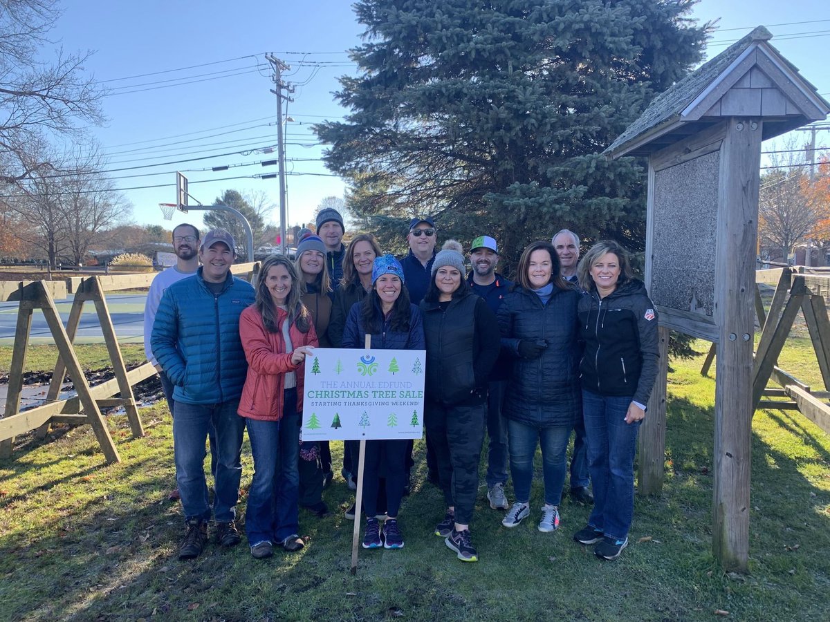 Opening Day at Patton Park! We are open today from 9:00am to 6:00pm. Kick off your holiday season by picking out a tree and support the Hamilton Wenham Edfund!